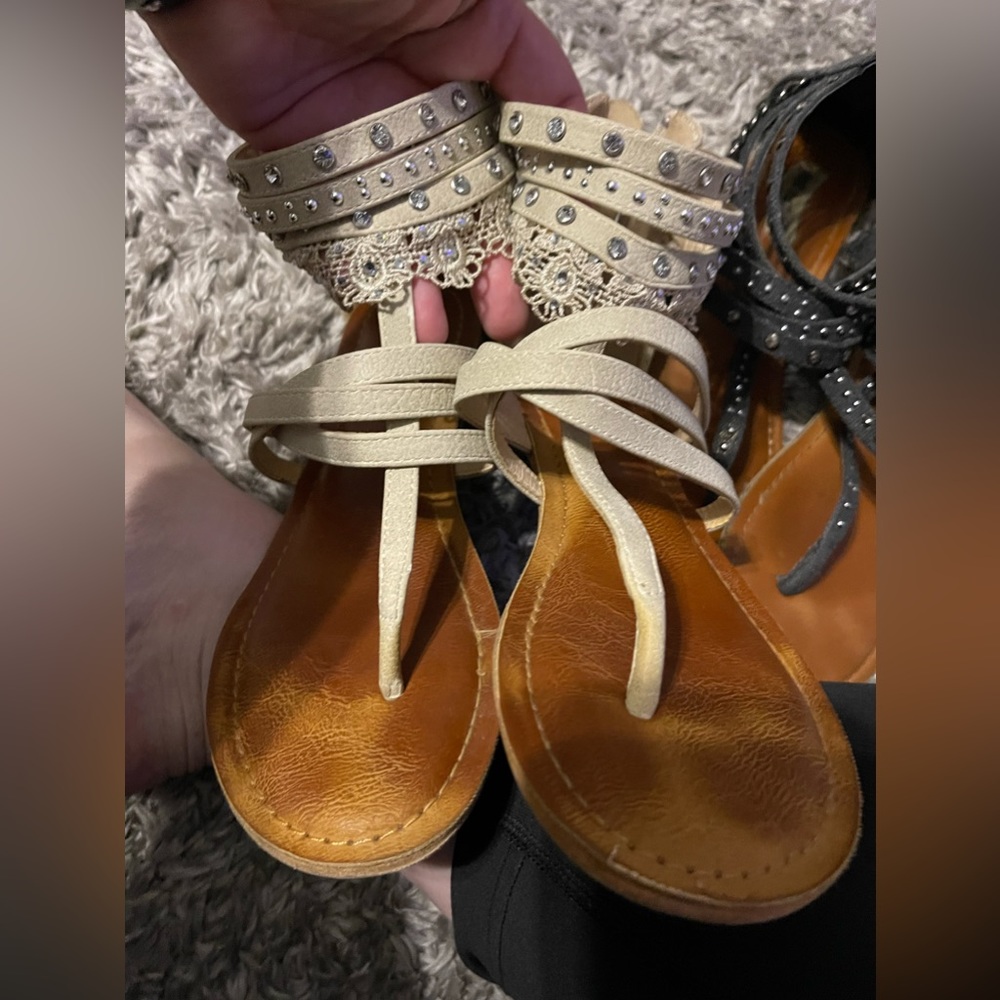 Not Rated gladiator sandals